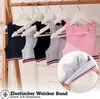 5er Set Mädchen Bustier X-Rücken - Streifen - Bunt 152-158 Produktbild-Vorschau 6