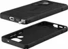 A black phone case is shown from two angles, one showing the back and sides, and the other showing the interior. Podgląd zdjęcia produktu