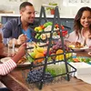 TRMLBE Fruit Etagère Corbeille à fruits 3 étages Noir Voir les images du produit 4