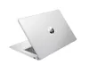 A silver HP laptop is shown from a diagonal top-down view against a white background. Produktbild-Vorschau