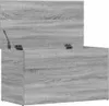 vidaXL Skrzynia do przechowywania szara Sonoma 84x42x46 cm Podgląd zdjęcia produktu 7