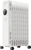 A white Midea oil-filled radiator with wheels is shown against a white background. Produktbild-Vorschau