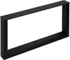 Tischgestell TAB Stahl schwarz matt Profil 80 x 40 mm Höhe: Produktbild-Vorschau 1