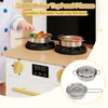 Cucina per bambini COSTWAY, cucina da gioco con fornello, Anteprima dell’immagine prodotto 6