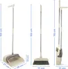 A size chart showing a broom and dustpan set with dimensions. Náhľad obrázku produktu