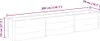 vidaXL Garten-Hochbeet 300x50x54 cm WPC Grau Produktbild-Vorschau 7