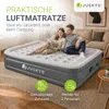 Juskys Luftmatratze Sapri L in Grau / Anthrazit - 2 Produktbild-Vorschau 2