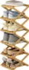 Schuhregal Vicco Ziggy Bambus 26 x 83.5 cm mit 6 Fächern, Produktbild-Vorschau 5