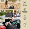 Poliestrowa torba na zakupy eluno WARWE, czarna 43 x 29,5 x Podgląd zdjęcia produktu 6