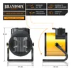 Brandson verwarmingsventilator, 3 kW, rond, met metalen Productafbeelding-voorbeeld 2