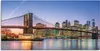 ARTland Leinwandbild Skyline New York City Größe: 60x30 cm Produktbild-Vorschau 1