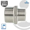 tecuro Reduktions-Doppelnippel Edelstahl V4A (AISI 316), Produktbild-Vorschau 2