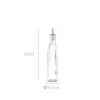 Zeller Essig-/Ölflasche, 270ml, Glas 4,9x4,9x25 Produktbild-Vorschau 2
