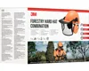 set di elmetti di sicurezza 3M G3000CUVFORESTC1 Anteprima dell’immagine prodotto 3