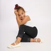 Merry Style Mädchen 3/4 Leggings MS10-293(Schwarz,152 cm) Produktbild-Vorschau 4
