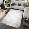 Tapiso Teppich TOSCANA Modern Grau Gold Wohnzimmer  140 x Produktbild-Vorschau 3