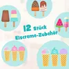 COSTWAY Chariot à glace pour enfants avec 12 glaces, Voir les images du produit 6