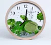 Holzuhr 20fi cm wanduhr - Limette Produktbild-Vorschau 1