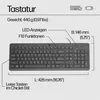 HP 150 - Tastatur-und-Maus-Set - USB - GB - Schwarz Produktbild-Vorschau 12