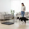 Klatka dla psa XL, metalowa, składana, kennelowa + smycz Podgląd zdjęcia produktu 4