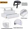 Merax Moderner Hochglanz Couchtisch mit LED-Beleuchtung, 4 Produktbild-Vorschau 11