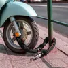 Blokada rowerowa na rower motor zapięcie łańcuchowe linka Podgląd zdjęcia produktu 5