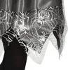 Costume da strega bambini Abito cappello Halloween argento Anteprima dell’immagine prodotto 6
