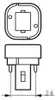 CorePro LED PLC 6,5W 840 2P G24d-2, LED-Lampe Produktbild-Vorschau 3
