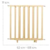 roba Türschutzgitter zum Klemmen, natur, Breite 62-105 cm, Produktbild-Vorschau 3