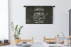 MuchoWow® Wandteppich Wandbehang Auto - Oldtimer - Briefe Produktbild-Vorschau 3