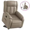 vidaXL Relaxsessel mit Aufstehhilfe Cappuccino-Braun Produktbild-Vorschau 1