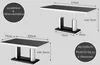 Design Couchtisch Tisch H-120 Hochglanz stufenlos Produktbild-Vorschau 3