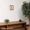 Moritz sculpture cadre je t'aime bois de mangue / alu bois Voir les images du produit 2