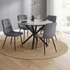 Homestyle4u Essgruppe mit 4 Stühlen 5 tlg Esstischset Produktbild-Vorschau 14
