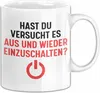 It-Techniker Tasse Geschenk Aus Einschalten Ttler Nerd Produktbild-Vorschau 1