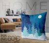 VOID Schneefall Winter Mond Kissenbezug Kissenhülle Produktbild-Vorschau 3