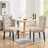 A dining room scene with two chairs and a table. Podgląd zdjęcia produktu