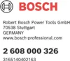 Bosch Schleifplatte 185 x 93 mm, passend zu GSS 23 AE, mit Voir les images du produit 7