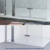 Duschabtrennung faltbar Dusche 85 90 95 105 115 135 cm Produktbild-Vorschau 7
