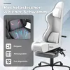 UISEBRT Gaming Stuhl Bürostuhl Ergonomisch Höhenverstellbar Produktbild-Vorschau 3