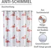 WENKO Dusch Vorhang Badewannen Anti Schimmel inkl. Ringe Produktbild-Vorschau 2