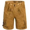 Pantaloni corti in pelle tradizionali da uomo PAULGOS - HK3 Anteprima dell’immagine prodotto 1