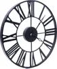 Metall-Wanduhr VINTAGE in schwarzer Farbe 36,5cm Produktbild-Vorschau 5