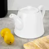 Elegantný biely porcelánový džbán, 2L, vhodný do umývačky a Náhľad obrázku produktu 3