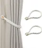 Magnet-Vorhang-Raffhalter, Boho-Stil, Baumwollblätter, Produktbild-Vorschau 1