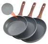 VEVOR Bratpfanne, Aluminium-Ei-Bratpfannen, 3-teiliges Set Produktbild-Vorschau 2