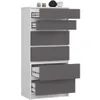 AKORD Furniture Factory OP0PK-6BIASZA001, Weiß, 6 Produktbild-Vorschau 2