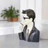 Gilde Figur, Mann, "Gentleman mit Zigarre", Poly, grau, Voir les images du produit 3