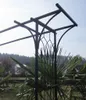 ALEOS XXL Rosenbogen Rankhilfe Pergola aus Metall schwarz Produktbild-Vorschau 8
