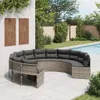 VidaXL 3318541, Ciemny Szary, 110 kg, 2400 mm Podgląd zdjęcia produktu 2
